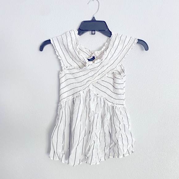 Nordstrom SOPRANO Stripe Off the Shoulder Top - Picture 7 of 10